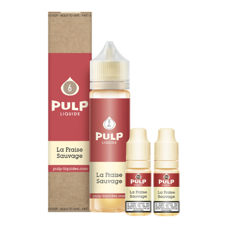 Pack 40+ 2 x 10ml La Fraise Sauvage Pulp - 06mg