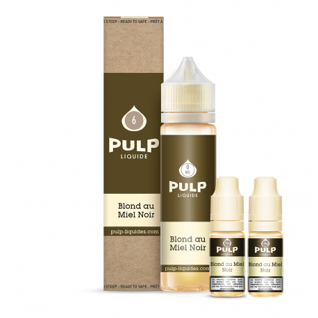 Pack 40+ 2x10ml Blond Au Miel Noir Pulp - 06mg