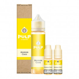 Pack 40ml + 2x10ml Ananas Coco Pulp - 06mg