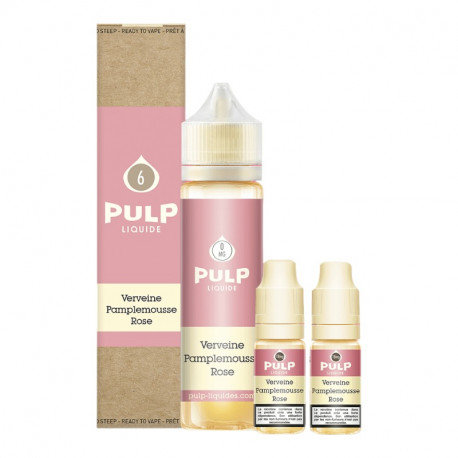 Pack 40ml + 2x10ml Verveine Pamplemousse Rose Pulp - 06mg