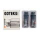 Pack de 2 pods 4.5ml 0.8ohm Gotek X Aspire