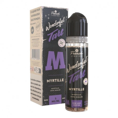 Myrtille Easy2Shake 50/50 03mg 50ml Wonderful Tart Le French Liquide