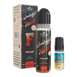 Fraise Easy2Shake 50/50 03mg 50ml Wonderful Tart Le French Liquide