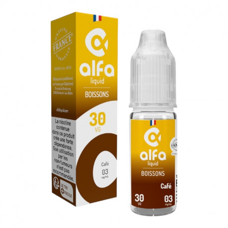 Café 70/30 Boissons Alfaliquid 10ml