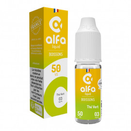 Thé Vert 70/30 Boissons Alfaliquid 10ml