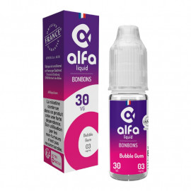 Bubble Gum 70/30 Bonbons Alfaliquid 10ml