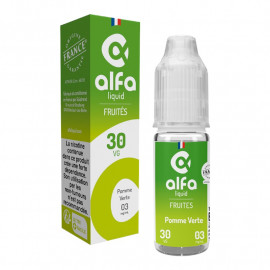 Pomme Verte 70/30 Fruités Alfaliquid 10ml