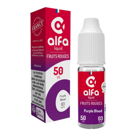 Purple Blood 50/50 Fruits Rouges Alfaliquid 10ml