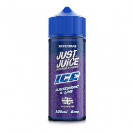 Blackcurrant Lime Ice Just Juice 100ml