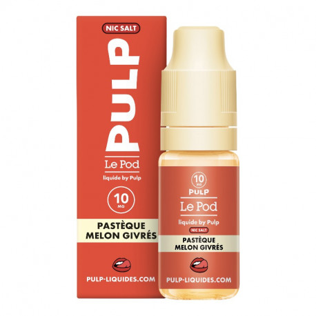 Pastèque Melon Givrés Nic Salt Le Pod Liquide Pulp 10ml