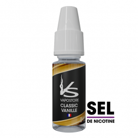 Classic Vanille Nic Salt Vapostore 10ml