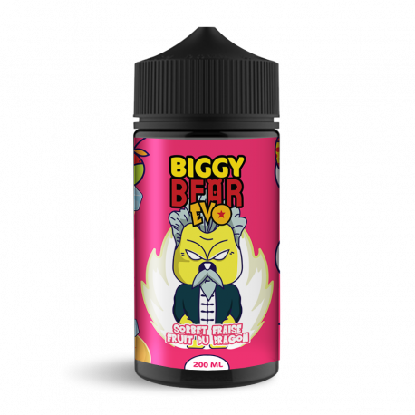 Sorbet Fraise Fruit Du Dragon ZHC Mix Series Evo Biggy Bear 200ml 00mg
