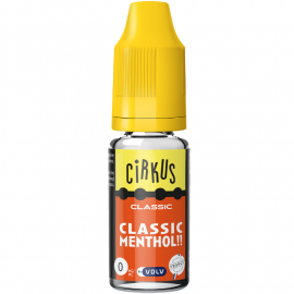 Classic Menthol Cirkus Classic By VDLV 10ml