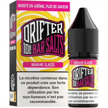 Banane Glacée Nic Salt Bar Salts Drifter 10ml