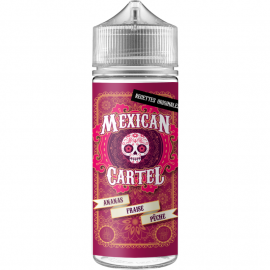 Ananas Fraise Pêche Mexican Cartel 100ml