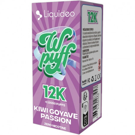 Pod WPuff 12K 14ml 0% Liquideo - Vapostore