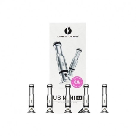Pack de 5 résistances Mesh UB Mini V2 Lost Vape