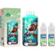 Kit Falcon X 28000 950mah 10ml (2x10ml 20mg) JNR