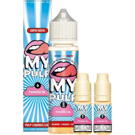 Pack 40ml + 2x10ml Paradise Oil My Pulp - 06mg