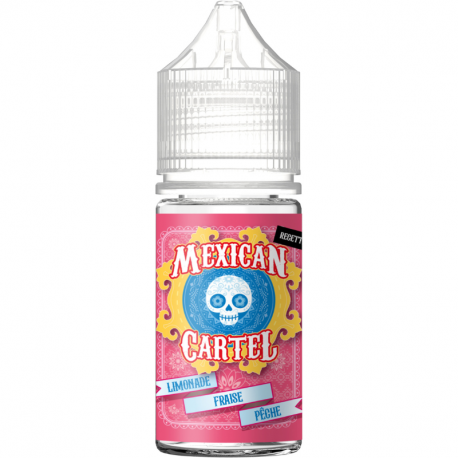 Limonade Fraise Pêche Concentré Mexican Cartel 30ml