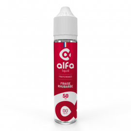 Fraise Rhubarbe 50/50 Fruits Rouges Alfaliquid 50ml