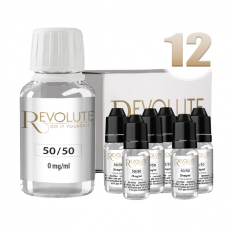 Pack DIY 115ml 50/50 12mg Revolute