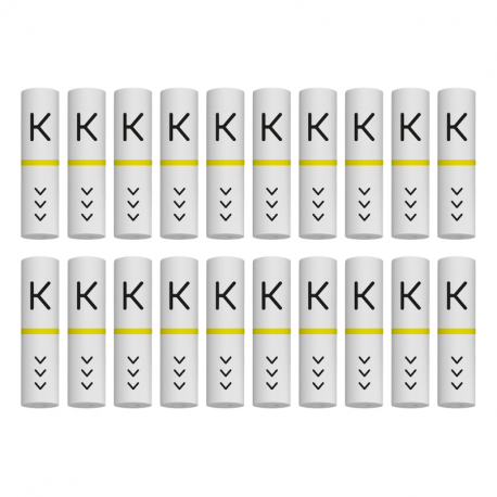 Lot de 20 filtres de remplacement Kiwi Vapor
