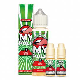 Pack 40ml + 2x10ml Bubble Green My Pulp - 06mg