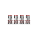 Pack de 4 résistances FTC Fumytech