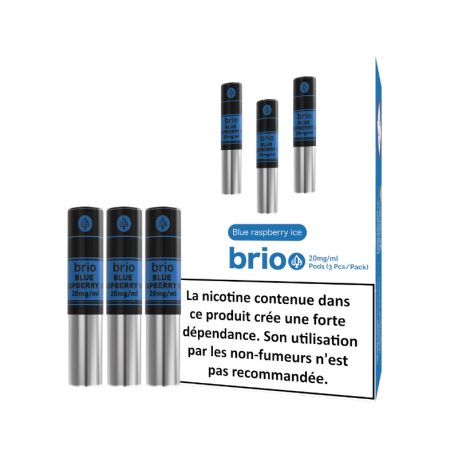 Pack de 3 Pods Brio 1ml 20mg Da One