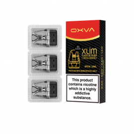 Pack de 3 Pods Top Fill Version 2ml + résistance Stainless Steel Xlim V2 Oxva