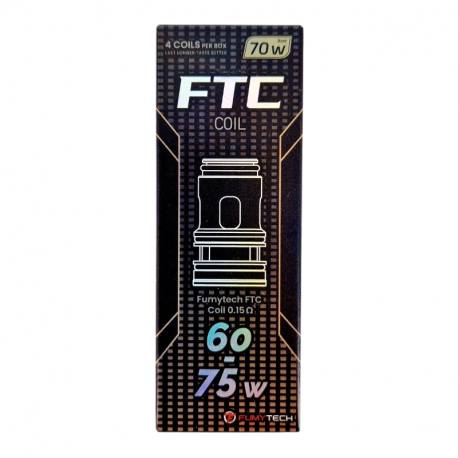 Pack de 4 résistances FTC Fumytech