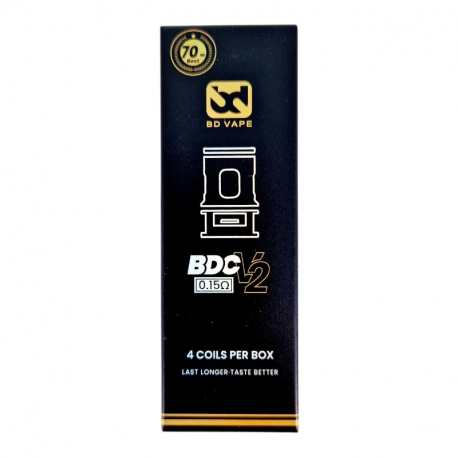 Pack de 4 résistances BDC V2 BD Vape