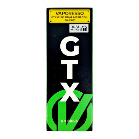 Pack de 5 résistances GTX-4 Vaporesso