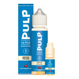 Pack 50ml + 10ml Menthe Polaire Pod Liquide Pulp - 03mg