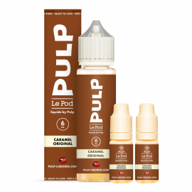 Pack 40ml + 2x10ml Caramel Original Pod Liquide Pulp - 06mg