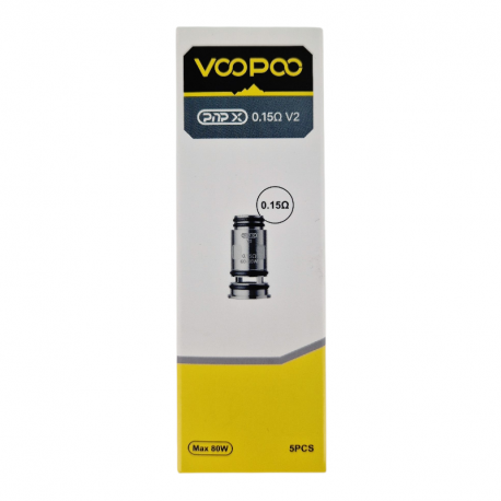 Pack de 5 résistances Pnp X V2 Voopoo