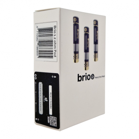 Pack de 3 Pods Top Fill 1ml + Résistance Brio Da One