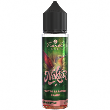 Fruit De La Passion Fraise Nektar Le French Liquide 50ml