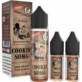 Pack 40ml + 2x10ml Cookie Song Moonshiners - 06mg