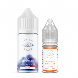 La Myrtille Longfill Petit Nuage 20ml 00mg + Booster Petit Nuage 10ml 18mg