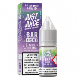 Raisin Aloe Vera Nic Salt Bar Nicsalt Just Juice 10ml