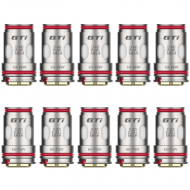 Pack de 5 résistances Dual Mesh GTI Itank Vaporesso