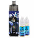 Kit Shisha Plus 28000 1000mah 2ml (2x10ml 20mg) Fighter Fuel X JNR