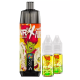 Kit Shisha Plus 28000 1000mah 2ml (2x10ml 20mg) Fighter Fuel X JNR
