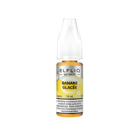Banane Glacee Nic Salt Elfliq Elfbar 10ml