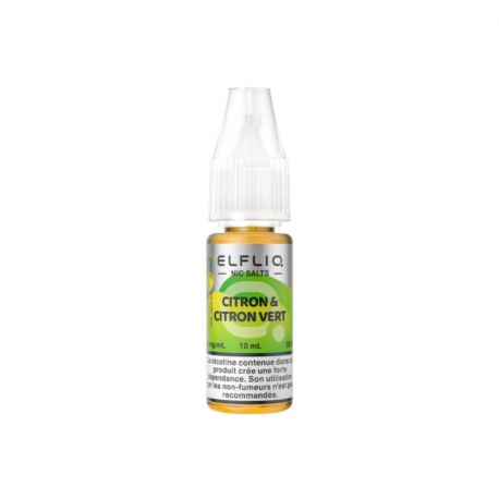 Citron & Citron Vert Nic Salt Elfliq Elfbar 10ml