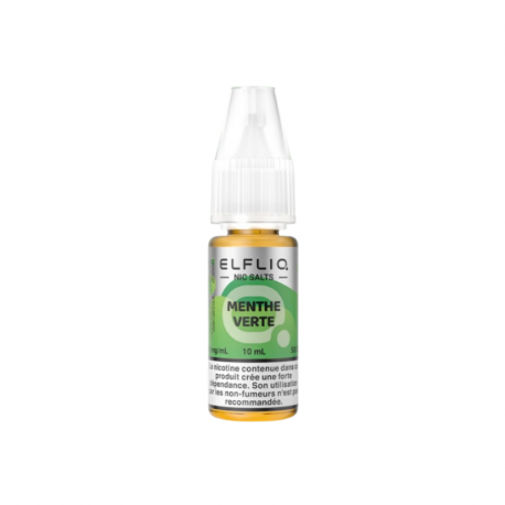 Menthe Verte Nic Salt Elfliq Elfbar 10ml