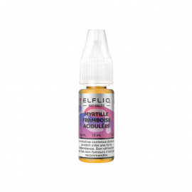 Myrtille Framboise Acidulée Nic Salt Elfliq Elfbar 10ml
