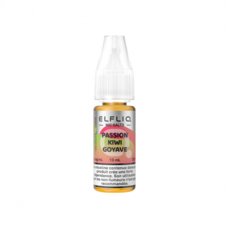Passion Kiwi Goyave Nic Salt Elfliq Elfbar 10ml